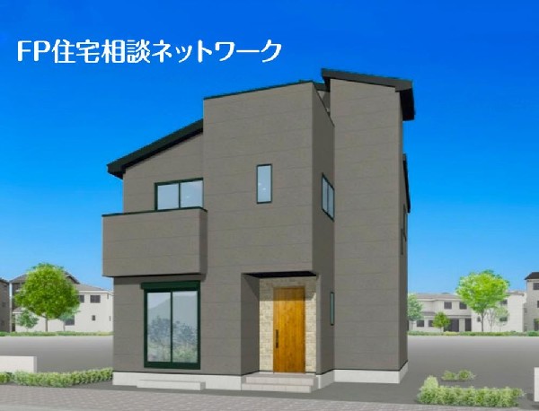 外観:（1号棟）完成予想図