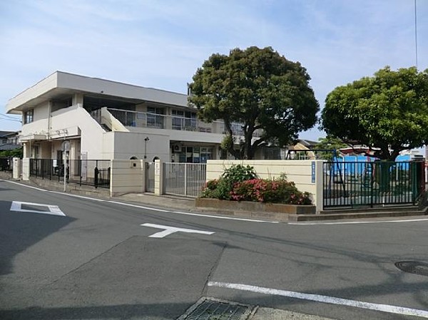 周辺環境:中尾保育園(中尾保育園まで1100m)