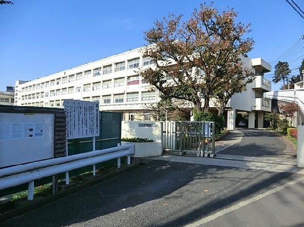 周辺環境:横浜市立篠原中学校(横浜市立篠原中学校まで1100m)
