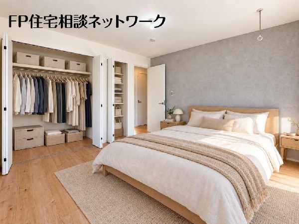 【主寝室】  本画像はAIによるステージング加工を施したイメージです。家具・家電・小物等は現地にはなく、販売価格にも含まれません。実際の現況とは異なります。