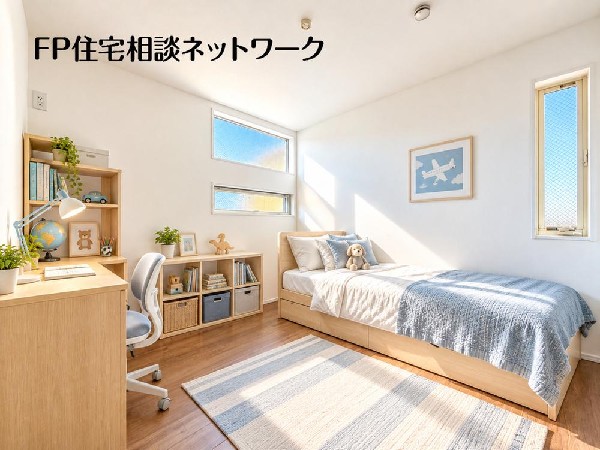 【お子様】3号棟  本画像はAIによるステージング加工を施したイメージです。家具・家電・小物等は現地にはなく、販売価格にも含まれません。実際の現況とは異なります。