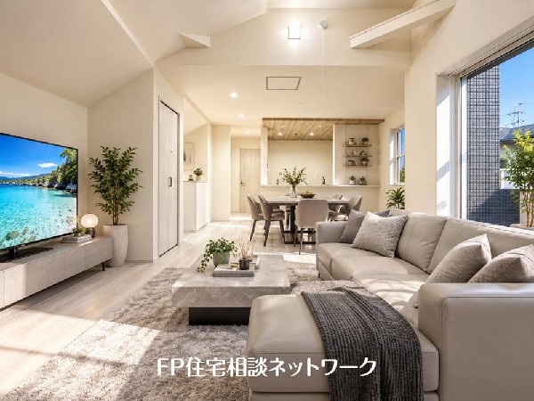 家族と過ごす時間を大切にしたい方にぴったりのゆとりある住空間です♪（本画像はCGで作成しており、実際に現地に家具はおかれておりません。また価格に家具は含まれておりません。）