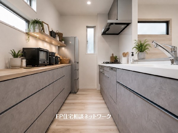 本画像のカップボード、家電等はCGの配置イメージです。販売価格には含まれず、付帯しません。
