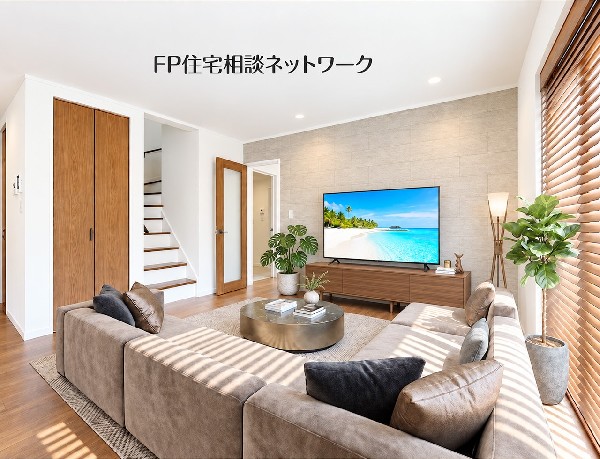 本画像の家具等はCGイメージで販売価格にも含まれず、付帯しません。間接照明、TV壁掛工事は有償です。