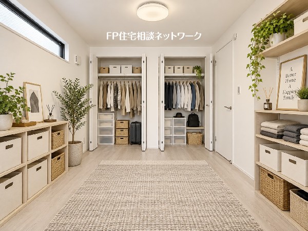 本画像の家具、小物、植物等はCGイメージで販売価格にも含まれず、付帯しません。棚工事は有償です。