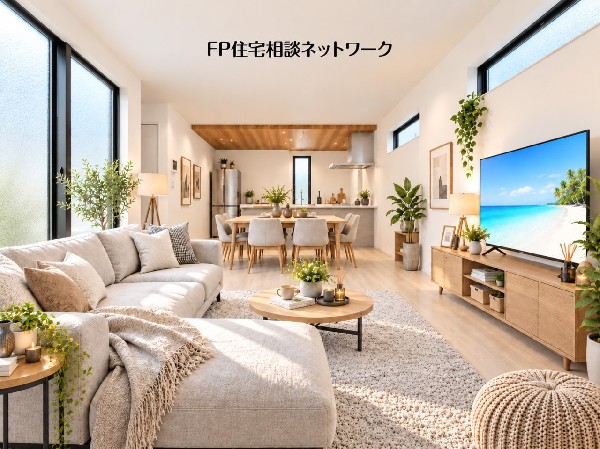 本画像の家具、TV、家電、植栽等はCGの配置イメージです。販売価格にこれらは含まれず、付帯しません。