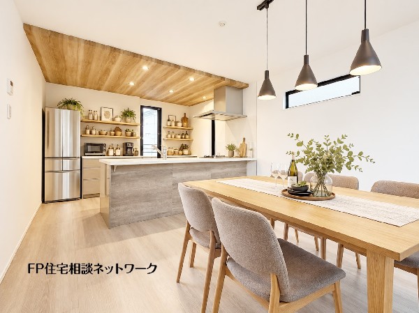 本画像の家具、家電等はCGイメージで販売価格にも含まれず、付帯しません。間接照明、棚工事は有償です。