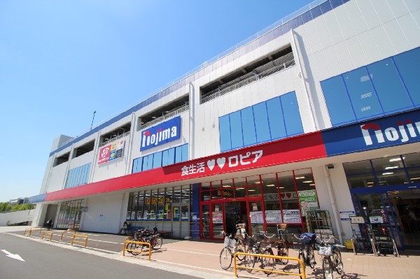 周辺環境:ロピア川崎水沢店(異業種コラボ店舗”ロピア”マツモトキヨシ”ノジマ”がオープン！ローコストをうたい文句にしたお店が、一つ館に集まったことは、うれしいこと！)