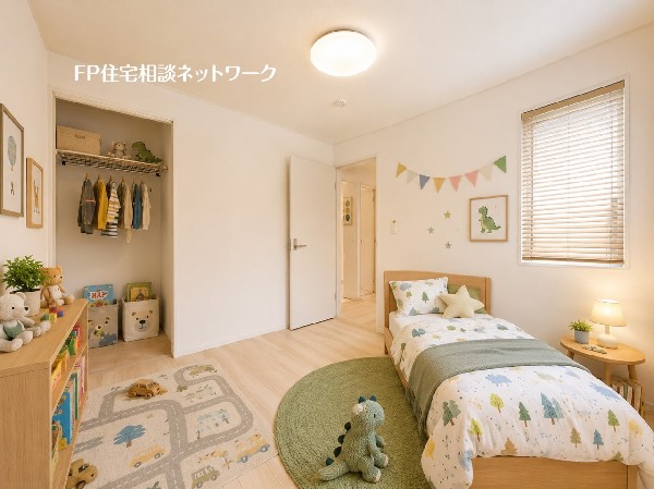本画像の家具、小物等はCGイメージで販売価格にも含まれず、付帯しません。ブラインド工事は有償です。