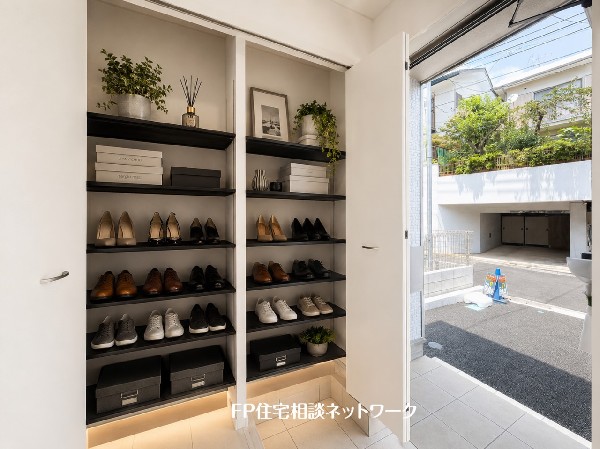 本画像の靴、小物、植物等はCGイメージで販売価格にも含まれず、付帯しません。