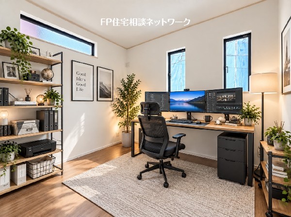 本画像の家具・棚・植栽等はCGの配置イメージです。販売価格に家具・棚・植栽等は含まれません。