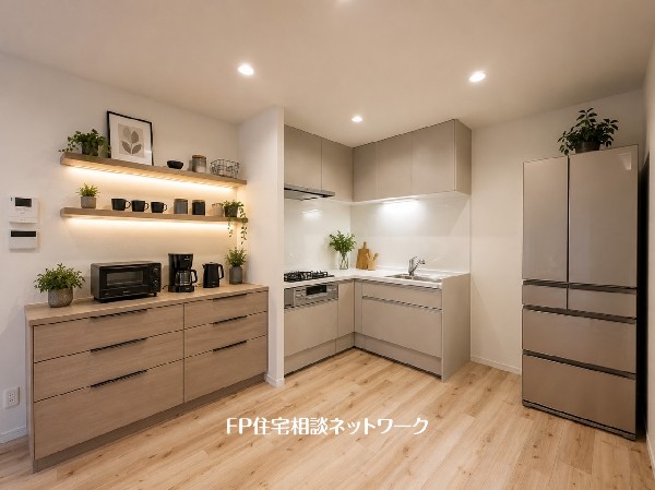 本画像の家具、家電等はCGイメージで販売価格にも含まれず、付帯しません。間接照明、棚工事は有償です。