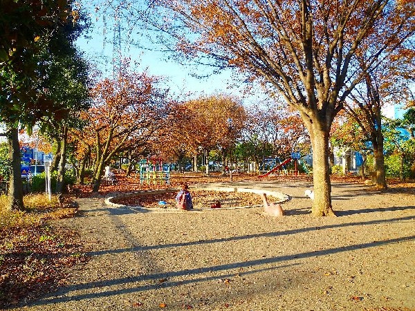 周辺環境:井田公園　(子どもが走り回れる広さの公園です。昭和後期につくられた第二次ベビーブームのための公園です。公園の設備にはトイレがあります。)