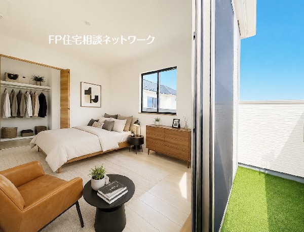 本画像の家具、小物、照明、人工芝等はCGです。販売価格に家具、小物、照明、人工芝等は含まれません。