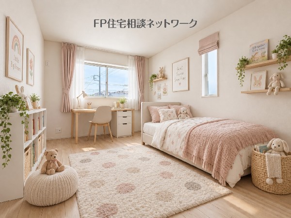 本画像の家具、家電等はCGイメージで販売価格にも含まれず、付帯しません。間接照明、棚工事は有償です。