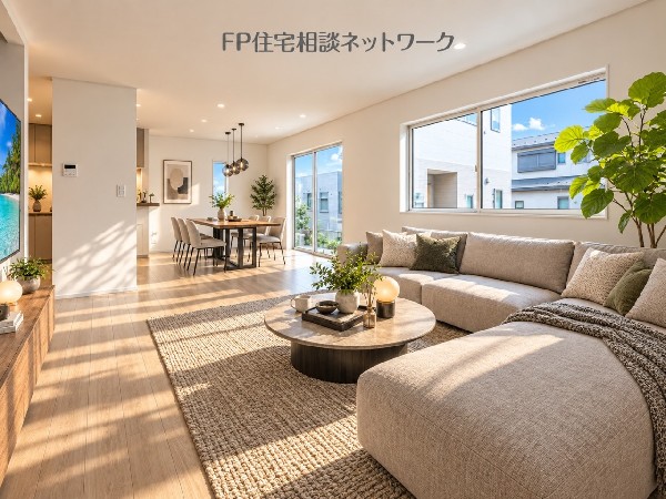 本画像の家具等はCGイメージで販売価格にも含まれず、付帯しません。間接照明、TV壁掛工事は有償です。