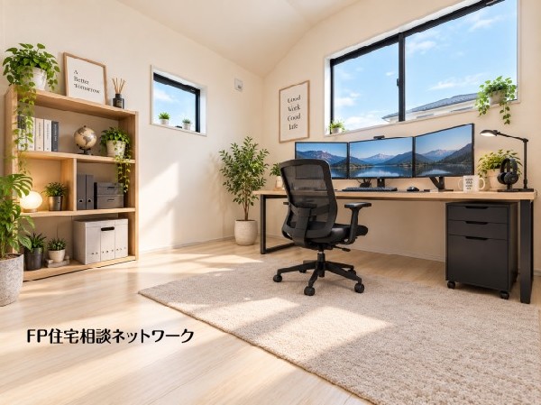 本画像のPC、家具、植栽、小物等はCG生成の配置イメージです。販売価格にこれらは含まれません。