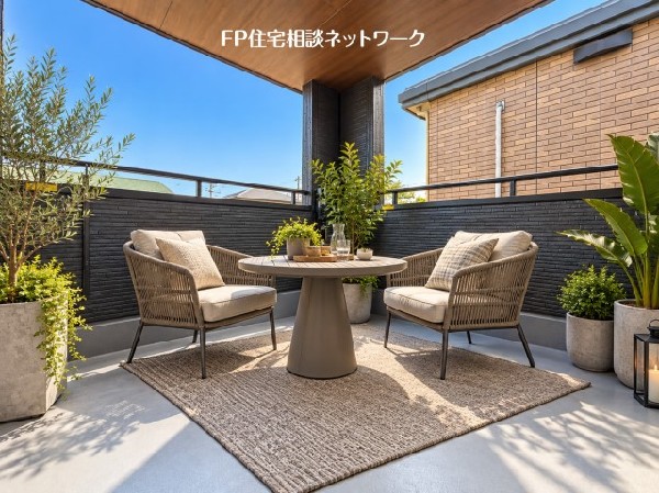 外観:本画像のラグ、家具、家電、植栽、小物等はCG生成の配置イメージです。販売価格にこれらは含まれません。