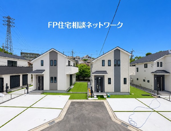 外観:本画像はCGで外構を作成しており、実際の現地に外構は設置されておらず、販売価格に含まれておりません。