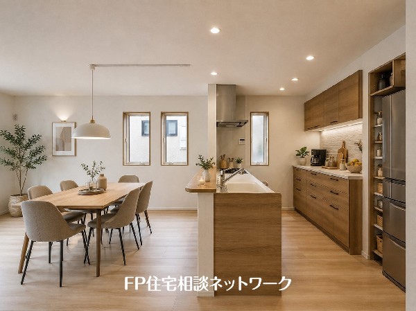 本画像の家具、家電等はCGイメージで販売価格にも含まれず、付帯しません。間接照明、棚工事は有償です。