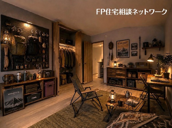 本画像の家具、家電等はCGイメージで販売価格にも含まれず、付帯しません。間接照明、棚工事は有償です。