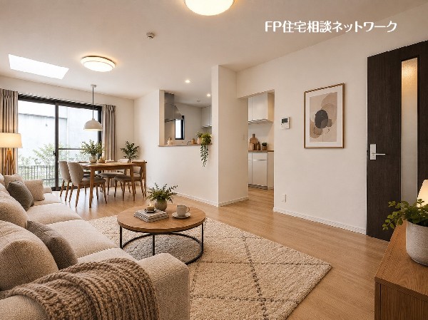 本画像の家具、照明、植栽、小物等はCGの配置イメージです。販売価格に家具等は含まれず、付帯しません。