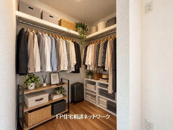 本画像の衣類、棚、小物等はCG生成の配置イメージです。販売価格にこれらは含まれず、付帯しません。