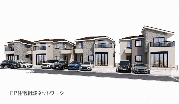 外観:第一種低層住居専用地域の良好な住環境が保たれたエリア。低層の一戸建てを中心とした街並みが整然と続き、採光や開放性に恵まれ、空が広く緑の多い閑静な趣を感じる環境です。  