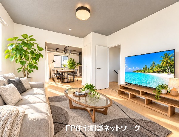 本画像の家電、家具、植栽、小物等はCG生成の配置イメージです。販売価格に含まれず、付帯しません。