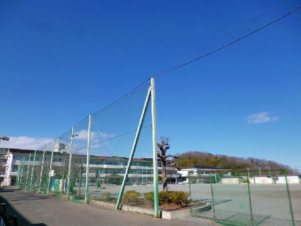 周辺環境:西菅小学校(桜、新緑、紅葉、落ち葉、星が丘の自然とともに子どもたちが育つ事の出来る環境です。)