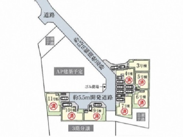 区画図