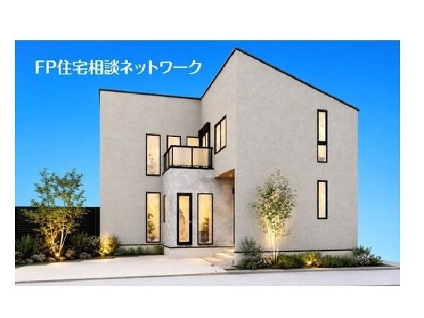 外観:無駄を省いたシンプルモダンな外観。グレーの外壁はクールで落ち着いた印象。汚れが目立ちにくいのも魅力。