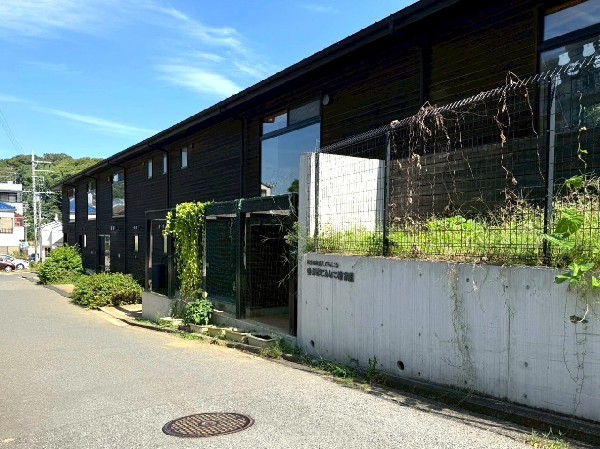 周辺環境:東寺尾どろんこ保育園(園庭には坂道や築山があり、様々な遊びを経験できます。自然豊かな環境で過ごす、大きな家のような保育園。)