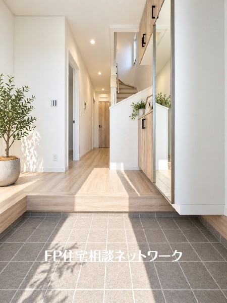 本画像はAIがCGで小物作成しています。現地に小物は設置されておらず販売価格に含まれておりません。  