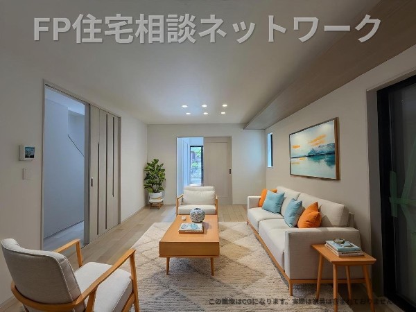 これだけ広ければ、大きめのソファやダイニングテーブルも余裕で配置できちゃいますね！夢が広がる♪  