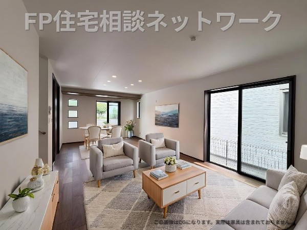 お友達をたくさん呼びたくなる開放的なＬＤＫ！ホームパーティーを開いて賑やかに過ごすのも素敵  