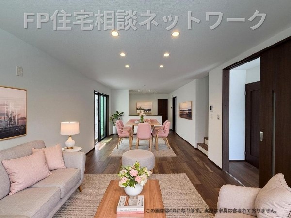 家族と過ごす時間を大切にする方にピッタリのゆとりの住空間です。  