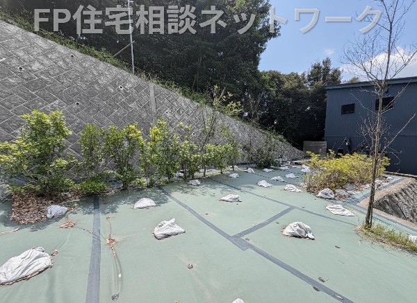 外観:220.56m2（約66.71坪）のゆったりとした敷地で、ゆとりのある生活を。