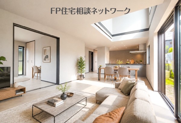リビングに隣接する便利なつづき間（本画像はAI加工済みであり、現地に家具等はなく価格にも含まれていません）