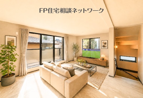 家族の憩いの場所（本画像はAI加工済みであり、現地に家具等はなく価格にも含まれていません）