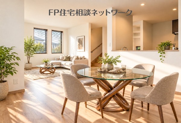 開放感あるLDK（本画像はAI加工済みであり、現地に家具等はなく価格にも含まれていません）
