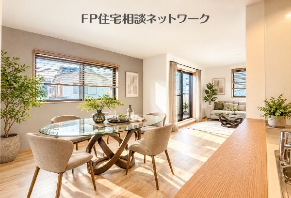 広々LDK（本画像はAI加工済みであり、現地に家具等はなく価格にも含まれていません）