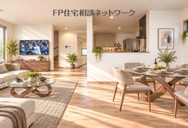 対面キッチンが嬉しいですね（本画像はAI加工済みであり、現地に家具等はなく価格にも含まれていません）