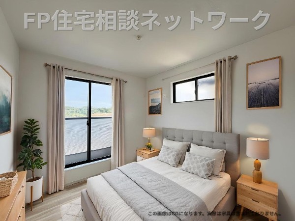 居室は家具の配置もしやすく、生活スタイルに合わせて使えます。家族の時間も心地よく整います。  