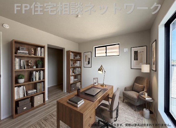 家族それぞれの「好き」を詰め込める自由な洋室。お気に入りのベッドや机を置いてどう飾ろうかな♪  