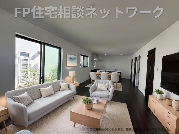 大切なご家族が集まるＬＤＫはこだわりたいですね！休日はおひさまの光をたっぷりと取りこめるリビングでゆったりと過ごしませんか？  