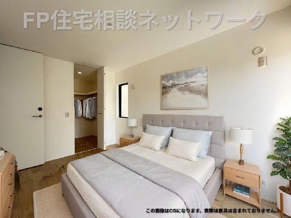 初めてのお子様にとっての「自分の部屋」。学習デスクやベッドの配置もラクラクです。  