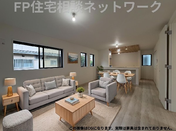 LDKにゆとりがあると、食事もくつろぎも落ち着いて楽しめます。暮らしにゆとりが生まれます。