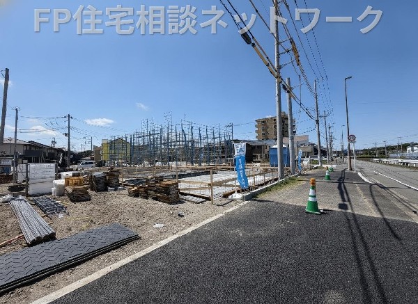 外観:整然とした街並みが広がり、日当たりと開放感に恵まれています。