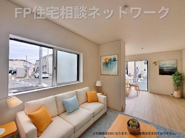 LDKは家族が自然と集まり、会話が生まれやすい心地よい空間です。日々の使いやすさにつながります。
